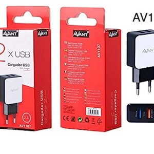ADAPTADOR AVANT DE CORRIENTE 2USB